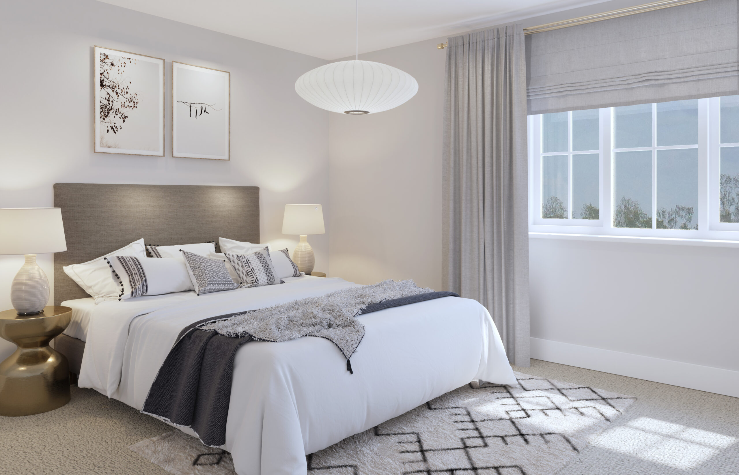 Image of the bedroom of Shopwyke View development from Places for People - available to purchase through Shared Ownership on Share to Buy!