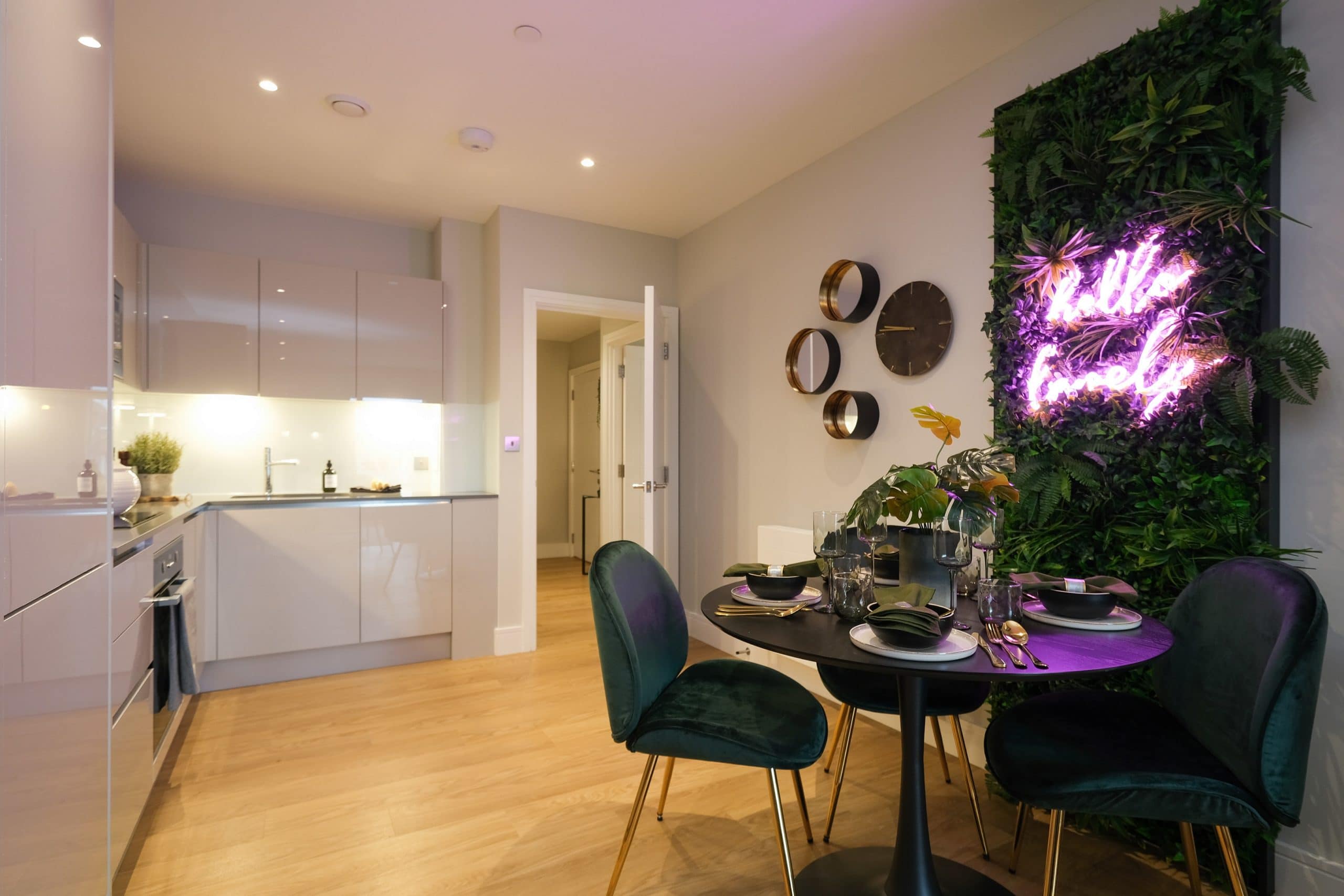 Kitchen area space at The Switch by Catalyst New Homes - Shared Ownership homes available on Share to Buy