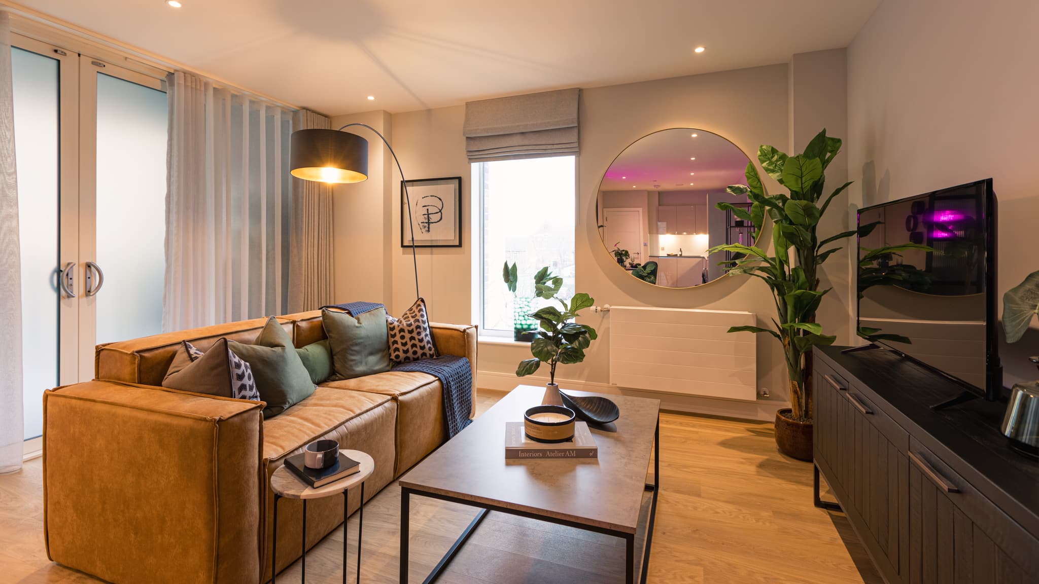 Living area at The Switch by Catalyst New Homes - Shared Ownership homes available on Share to Buy