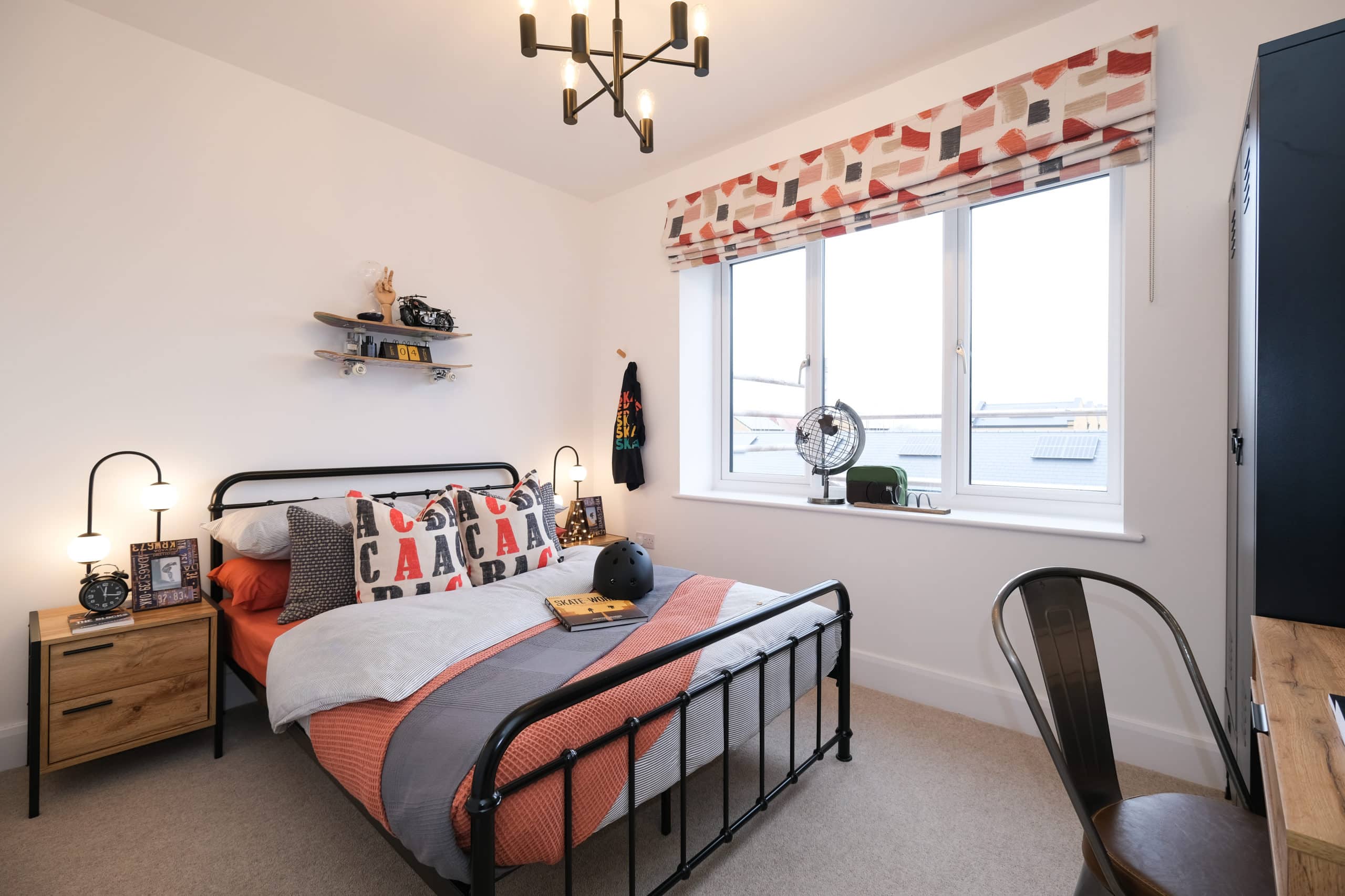 Bedroom two at Catalyst's The Printworks - Shared Ownership homes available on Share to Buy
