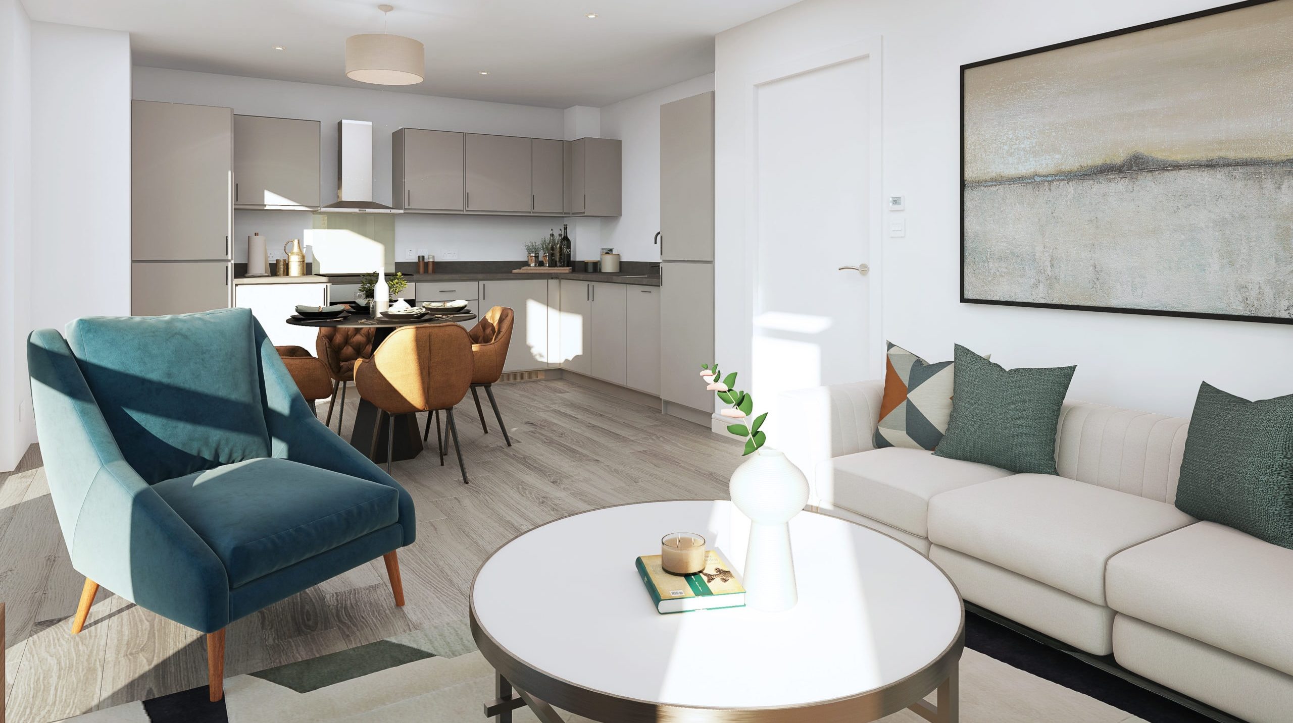 Internal show home photography of Catalyst’s Newman Place - Shared Ownership homes available on Share to Buy