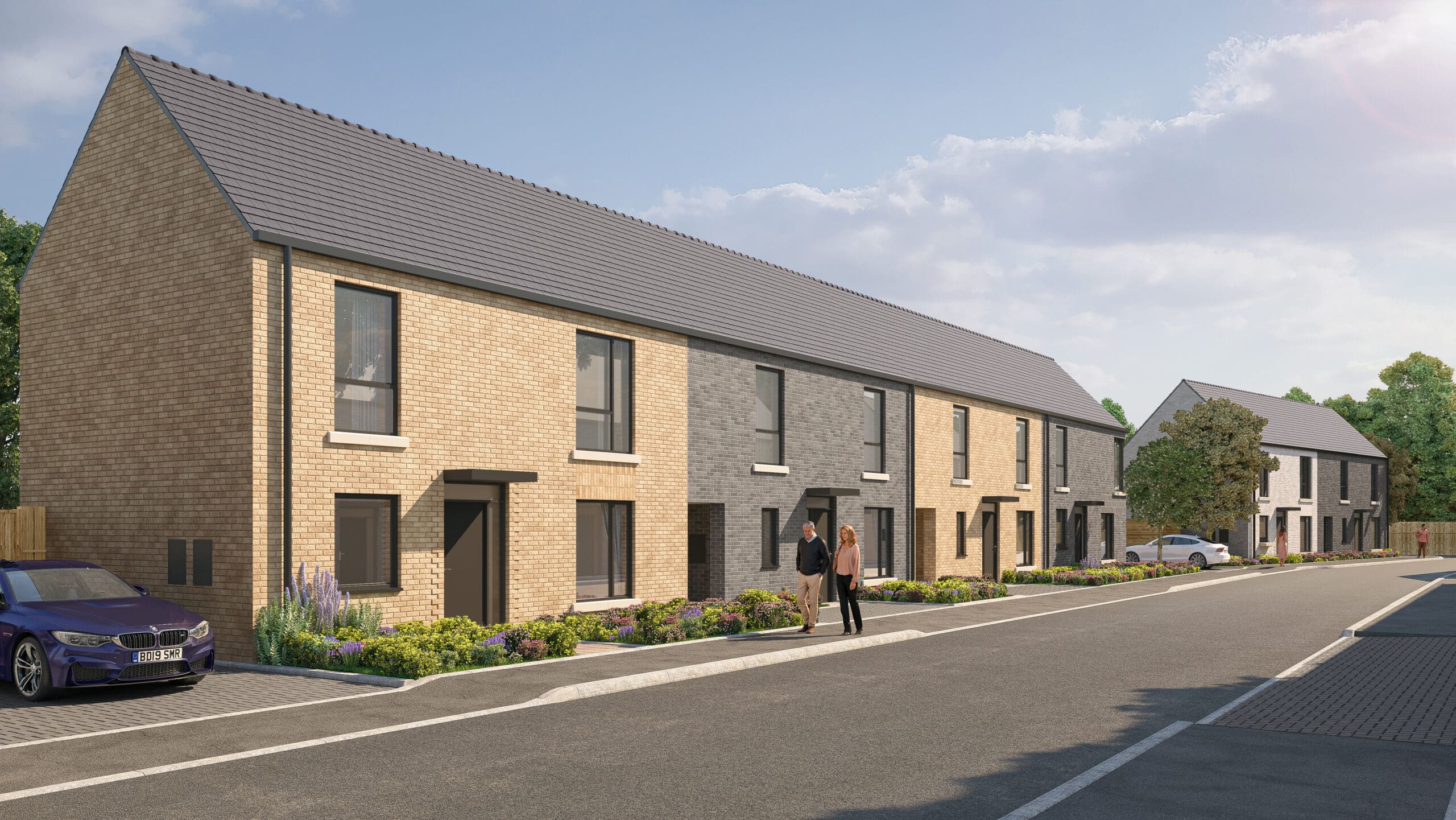 External CGI of L&Q at Marleigh - Shared Ownership homes available on Share to Buy
