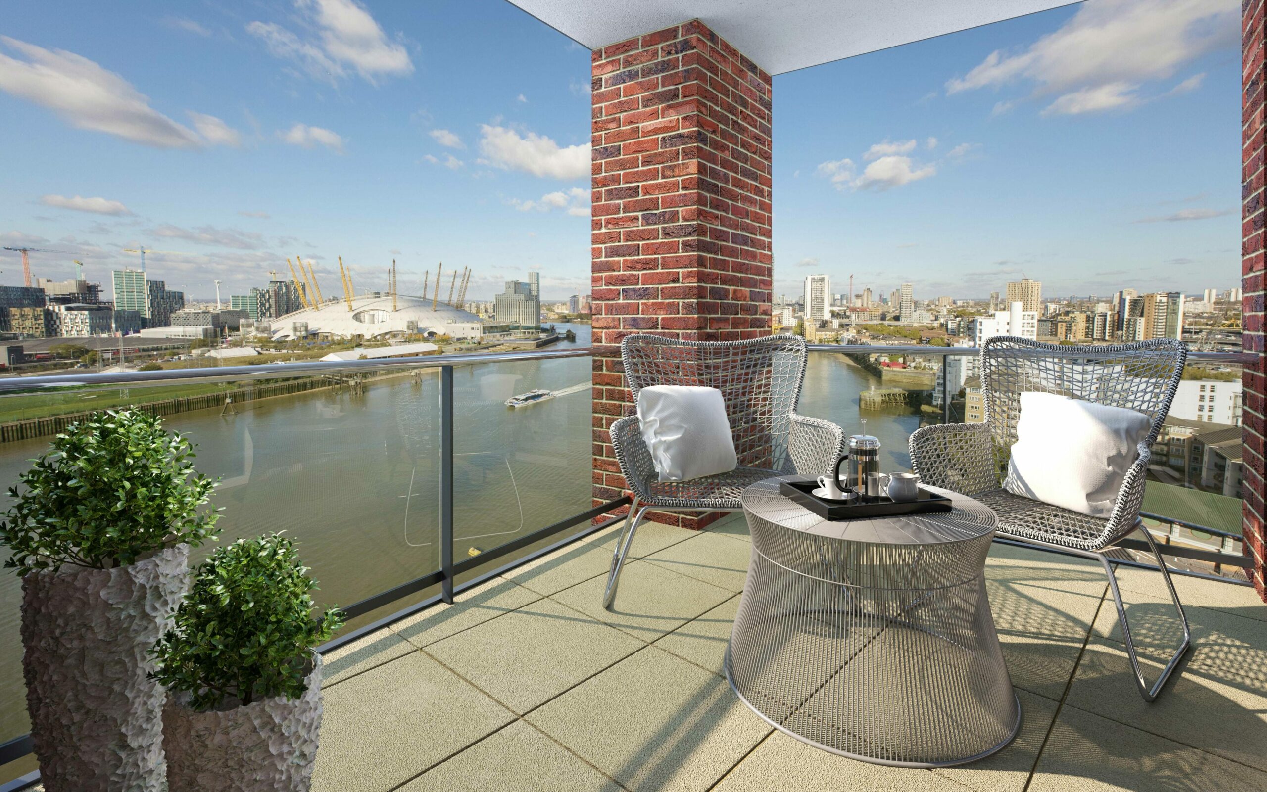 Internal CGI of L&Q's New Union Wharf - Help to Buy homes available on Share to Buy