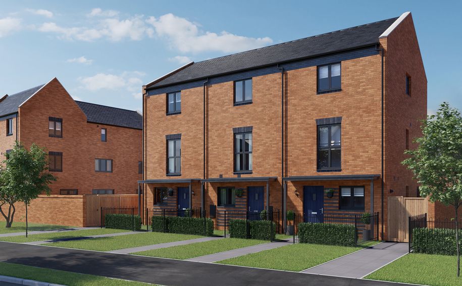 Exterior CGI of L&Q at Beauchamp Park - Shared Ownership homes available on Share to Buy