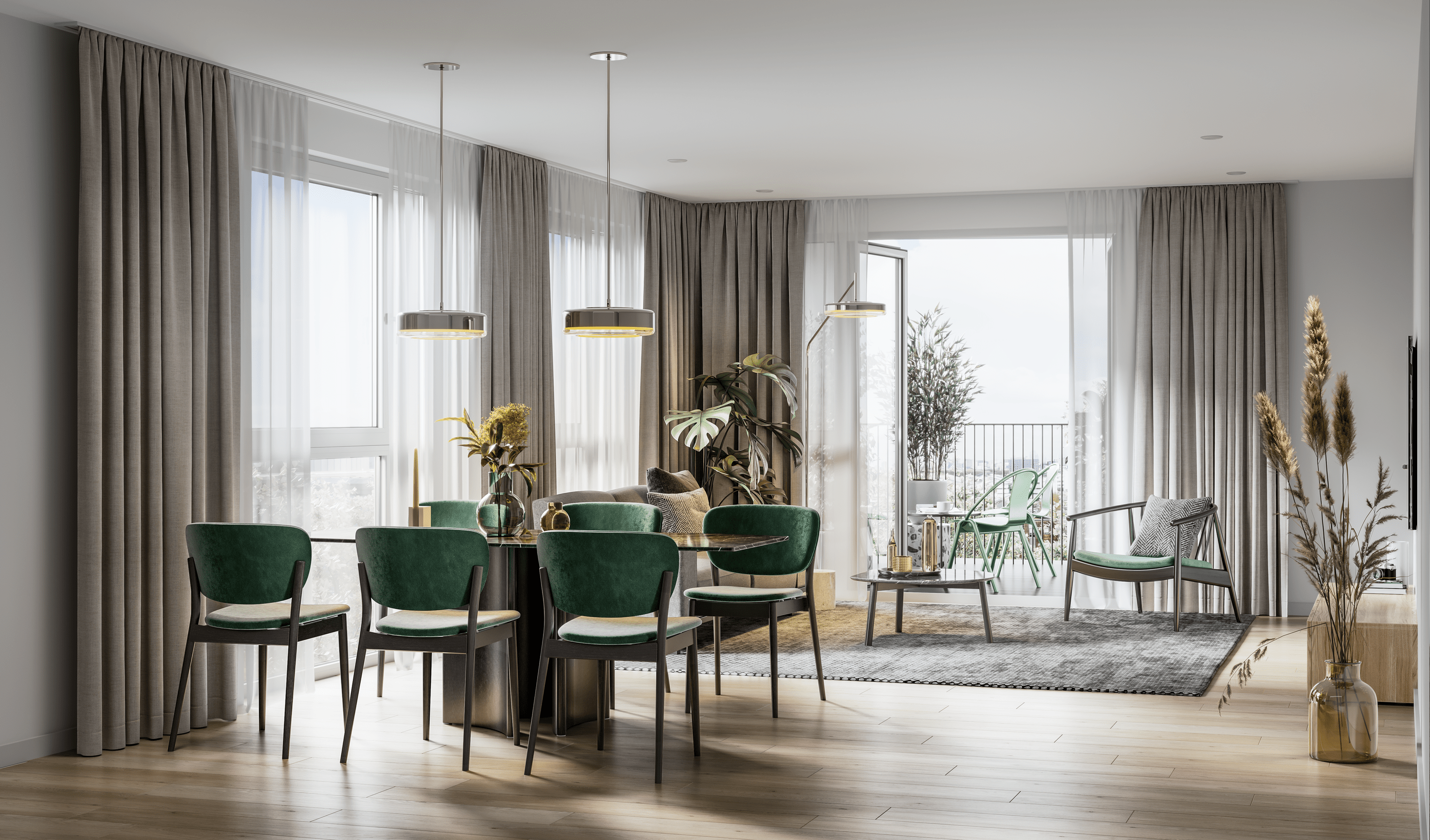 Internal CGI of Notting Hill Genesis' Gallions Place - Shared Ownership homes available on Share to Buy