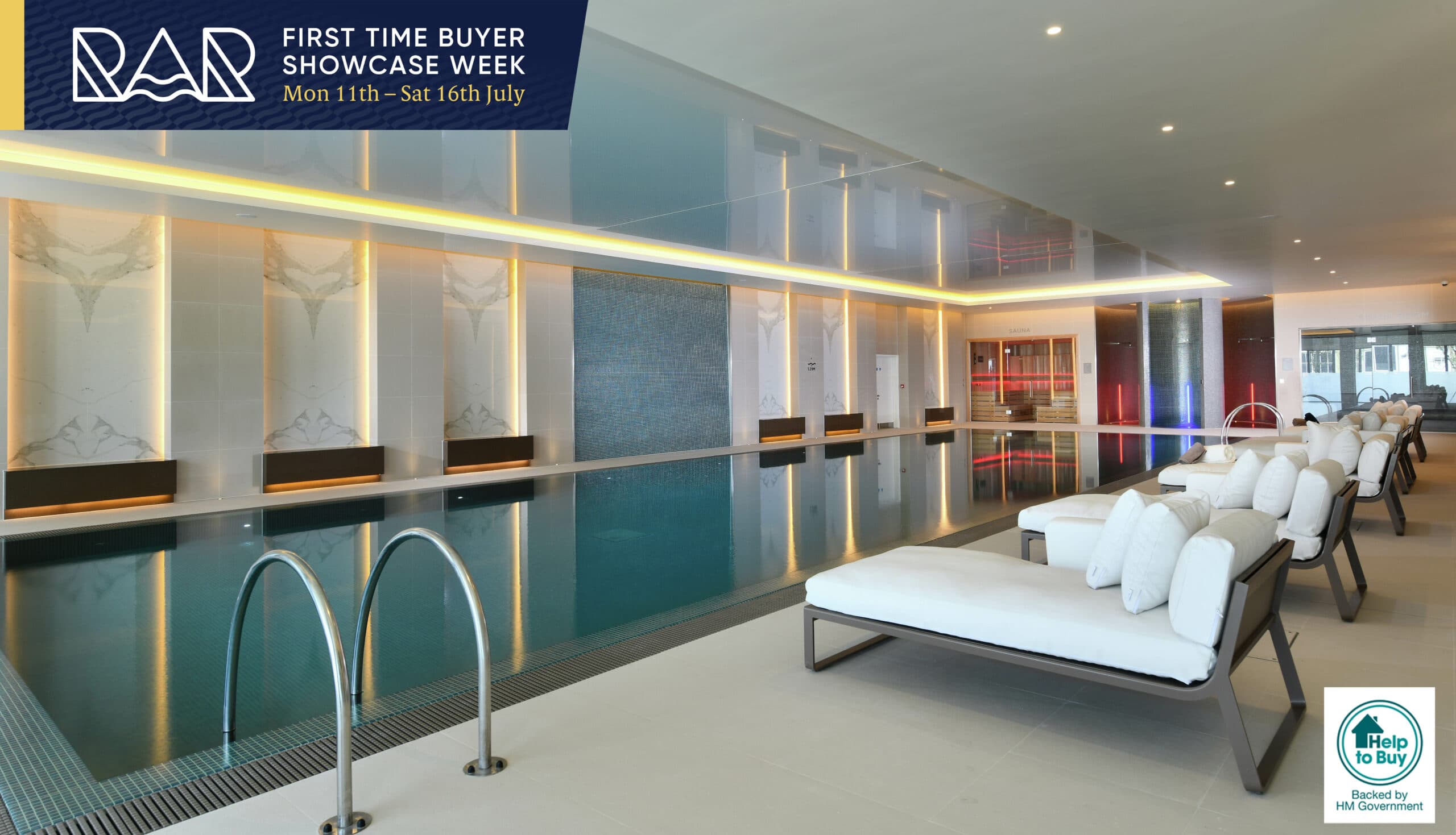 Image of The Waterside Club Swimming Pool - Shared Ownership and Help to Buy properties available on Share to Buy!