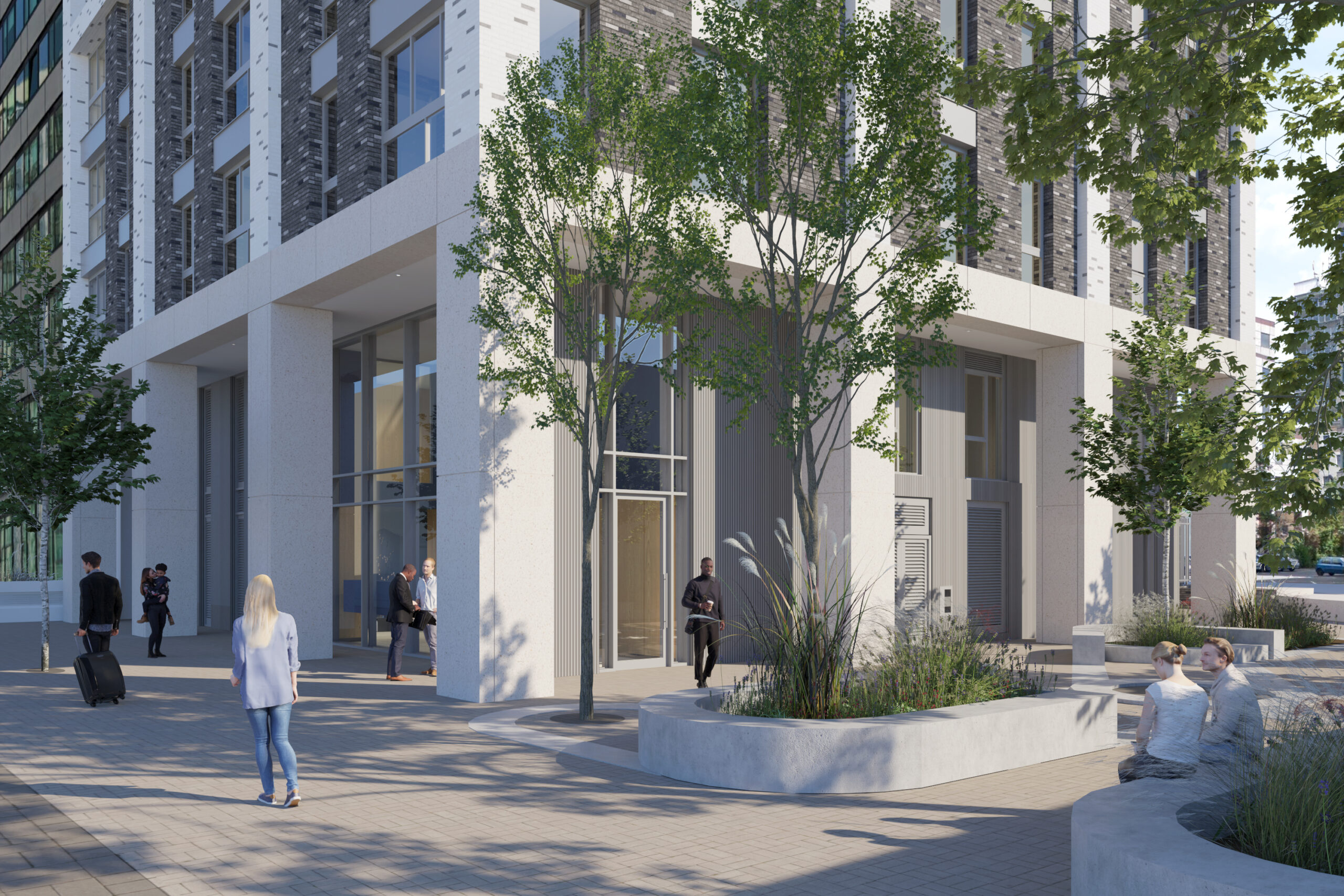 External CGI of Notting Hill Genesis' Aspect Croydon development - available through Shared Ownership on Share to Buy!