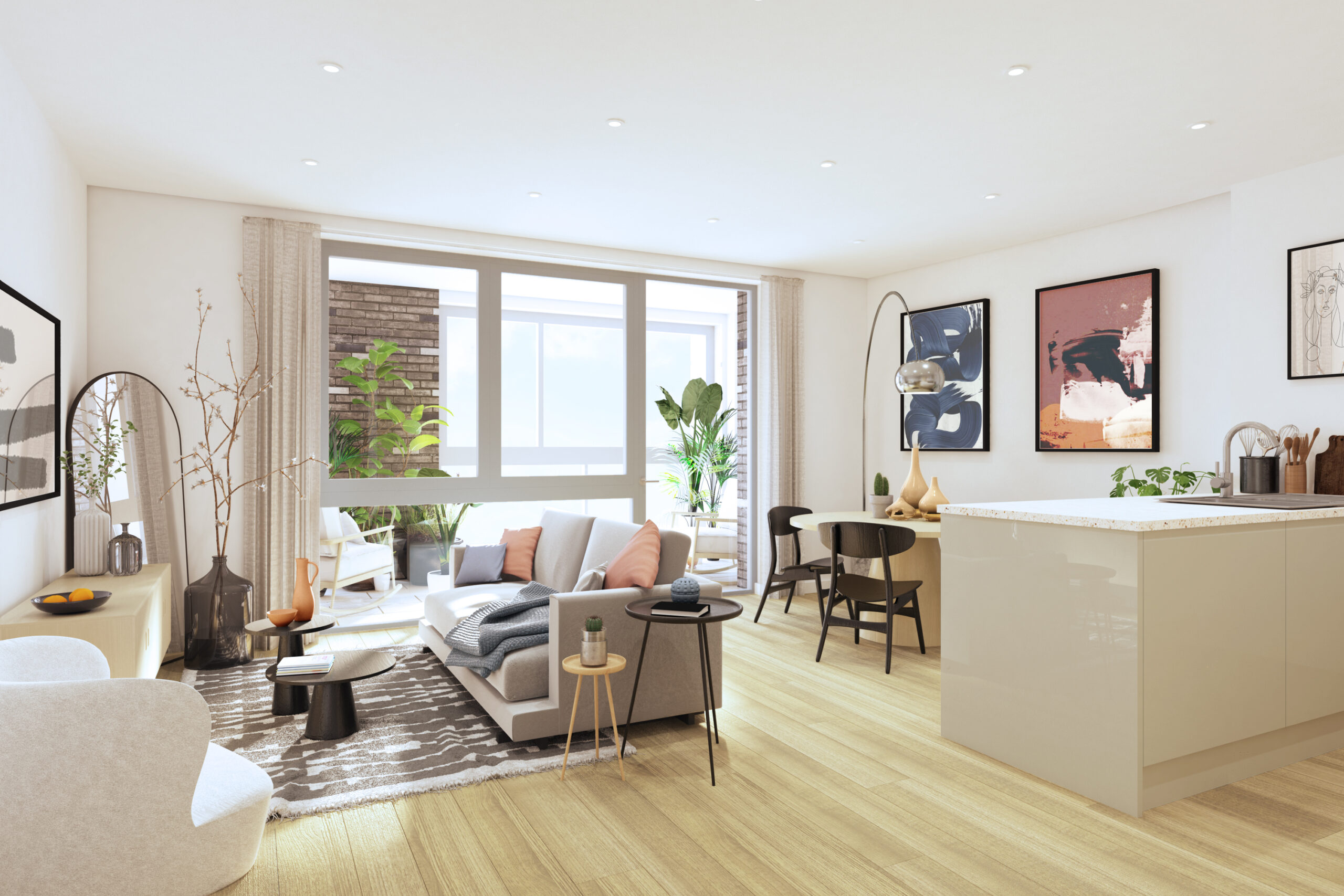 Interior image of Notting Hill Genesis' Aspect Croydon development - available through Shared Ownership on Share to Buy!