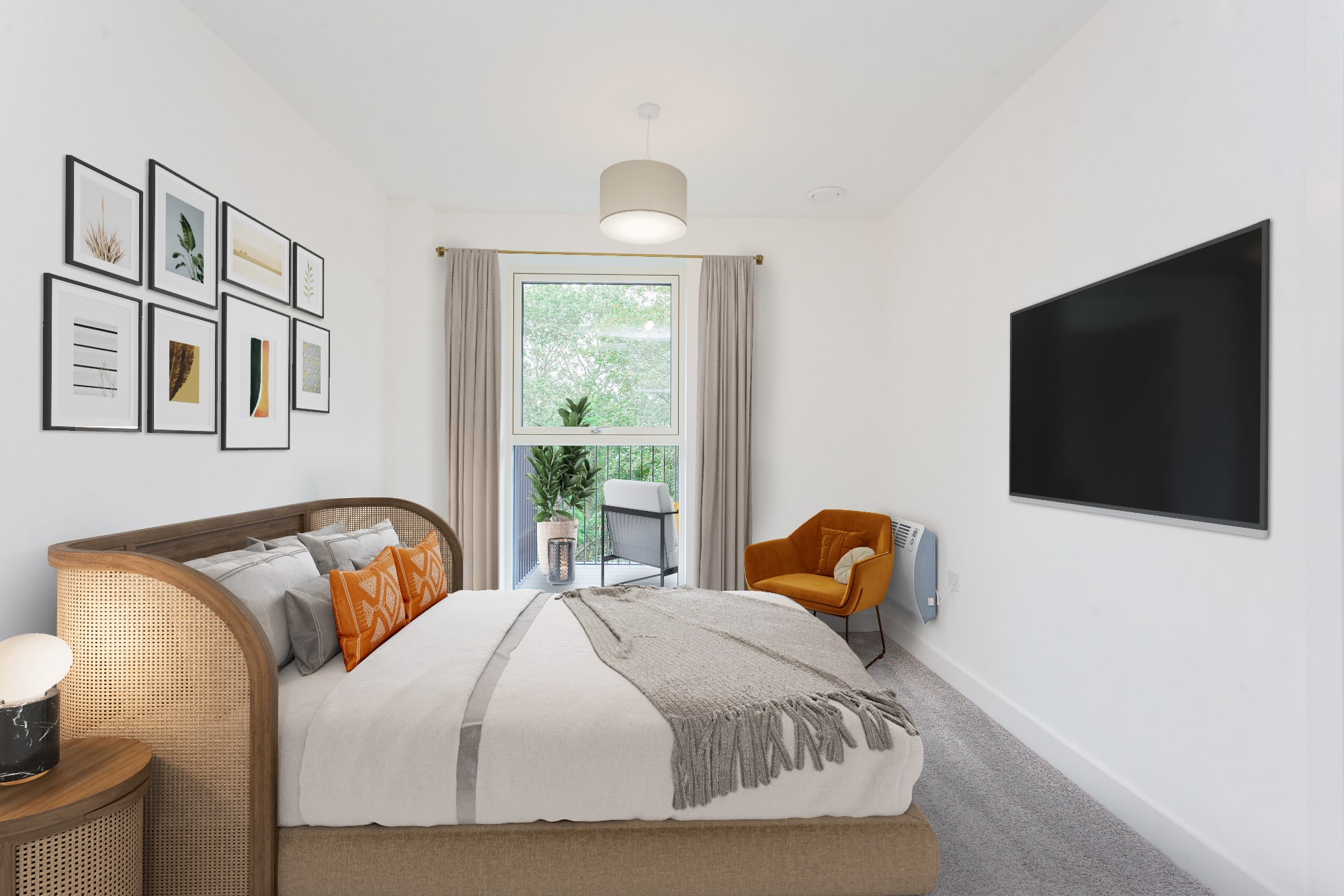 Internal image of a bedroom - City House, Legal & General Affordable Homes - available to purchase through Shared Ownership on Share to Buy!