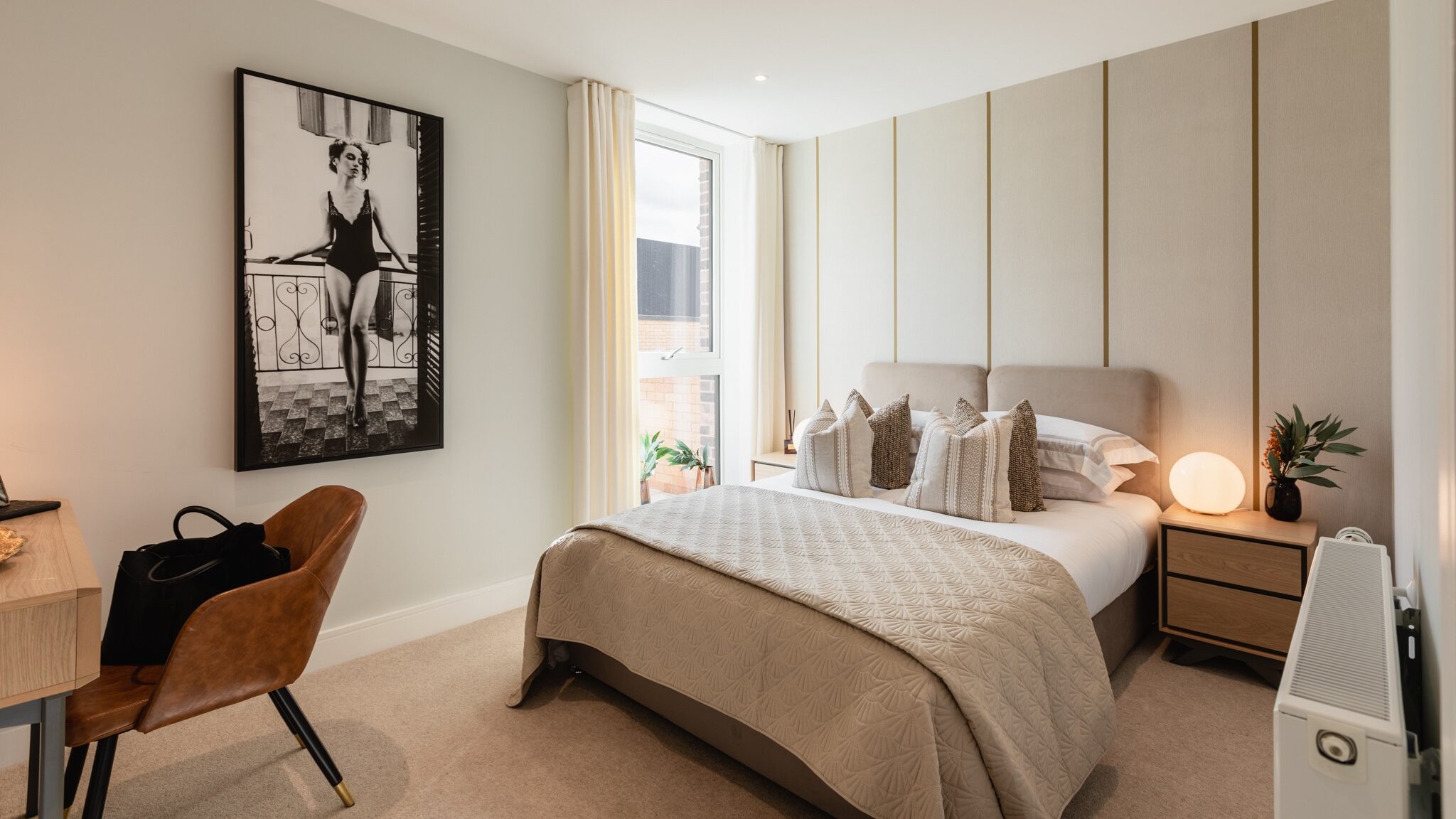 Internal image of a bedroom at Catalyst's The Switch development - available through Shared Ownership on Share to Buy
