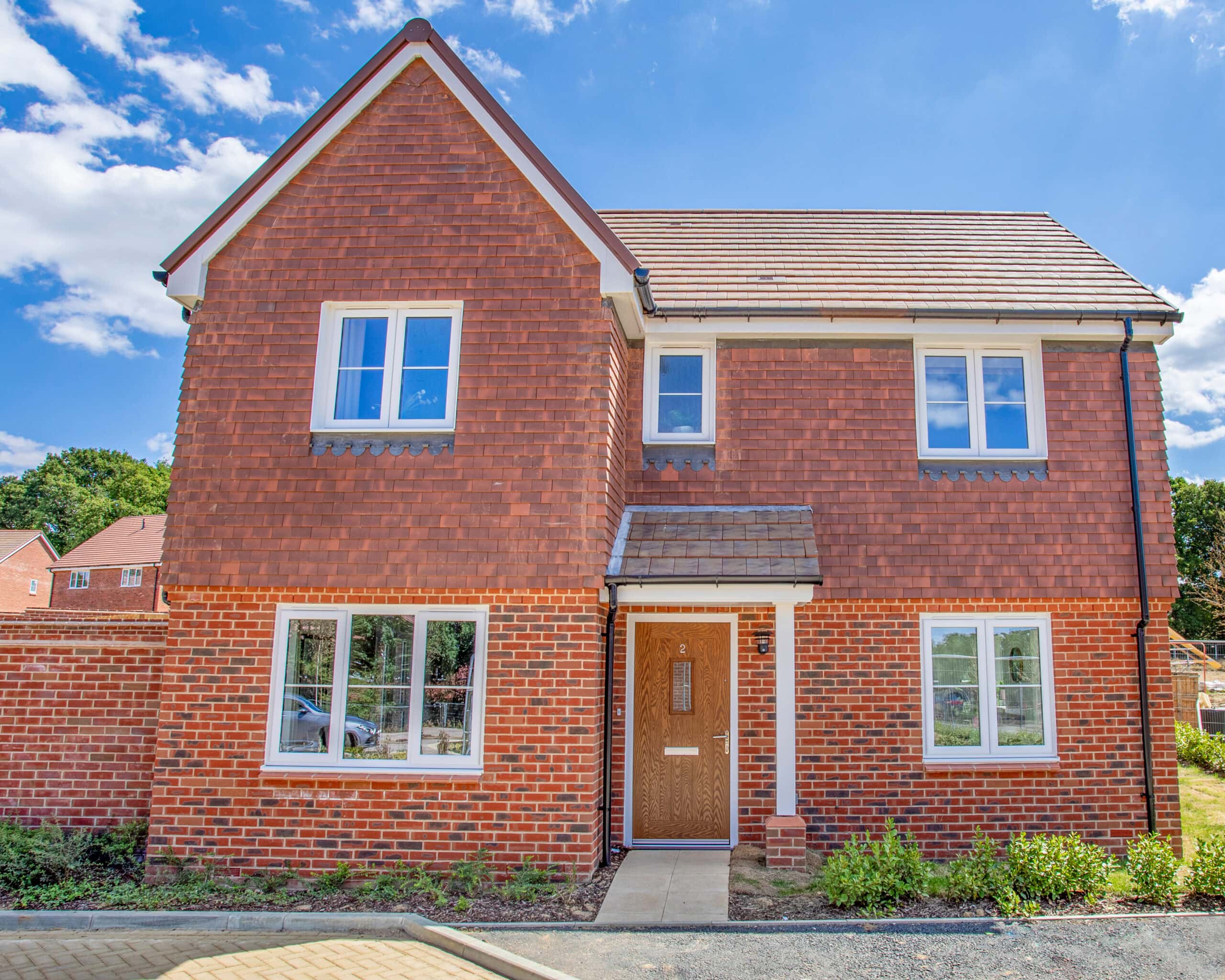 An exterior image of show home at Rose Gardens from Southern Home Ownership - available to purchase through Shared Ownership on Share to Buy!