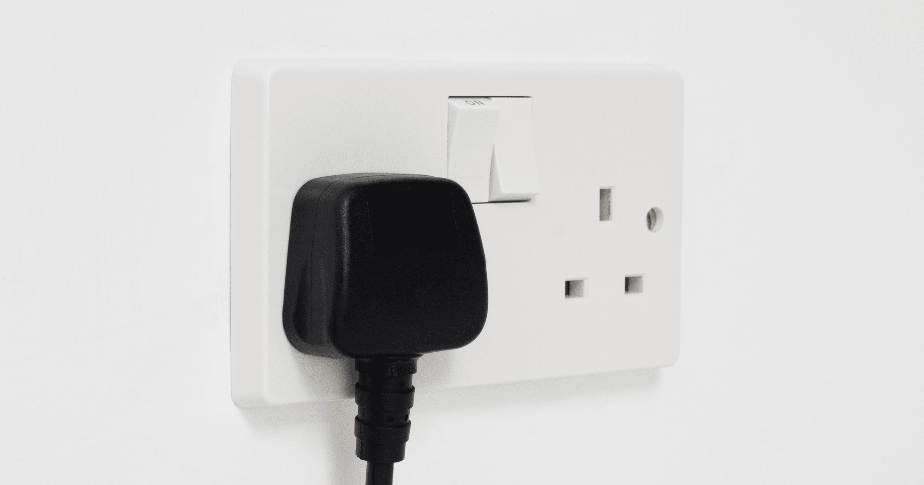 A stock image of a plug - start your property search on Share to Buy!