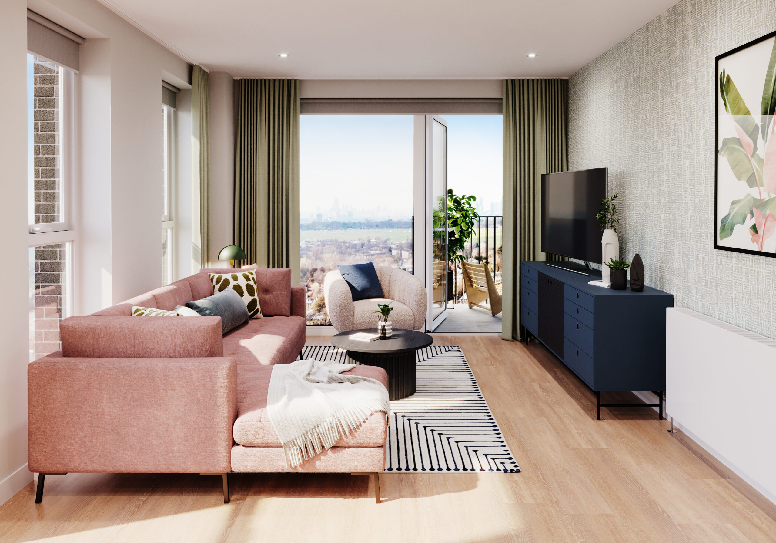 An image of a living room at Kidbrooke Square by Notting Hill Genesis - available to purchase through Shared Ownership on Share to Buy!