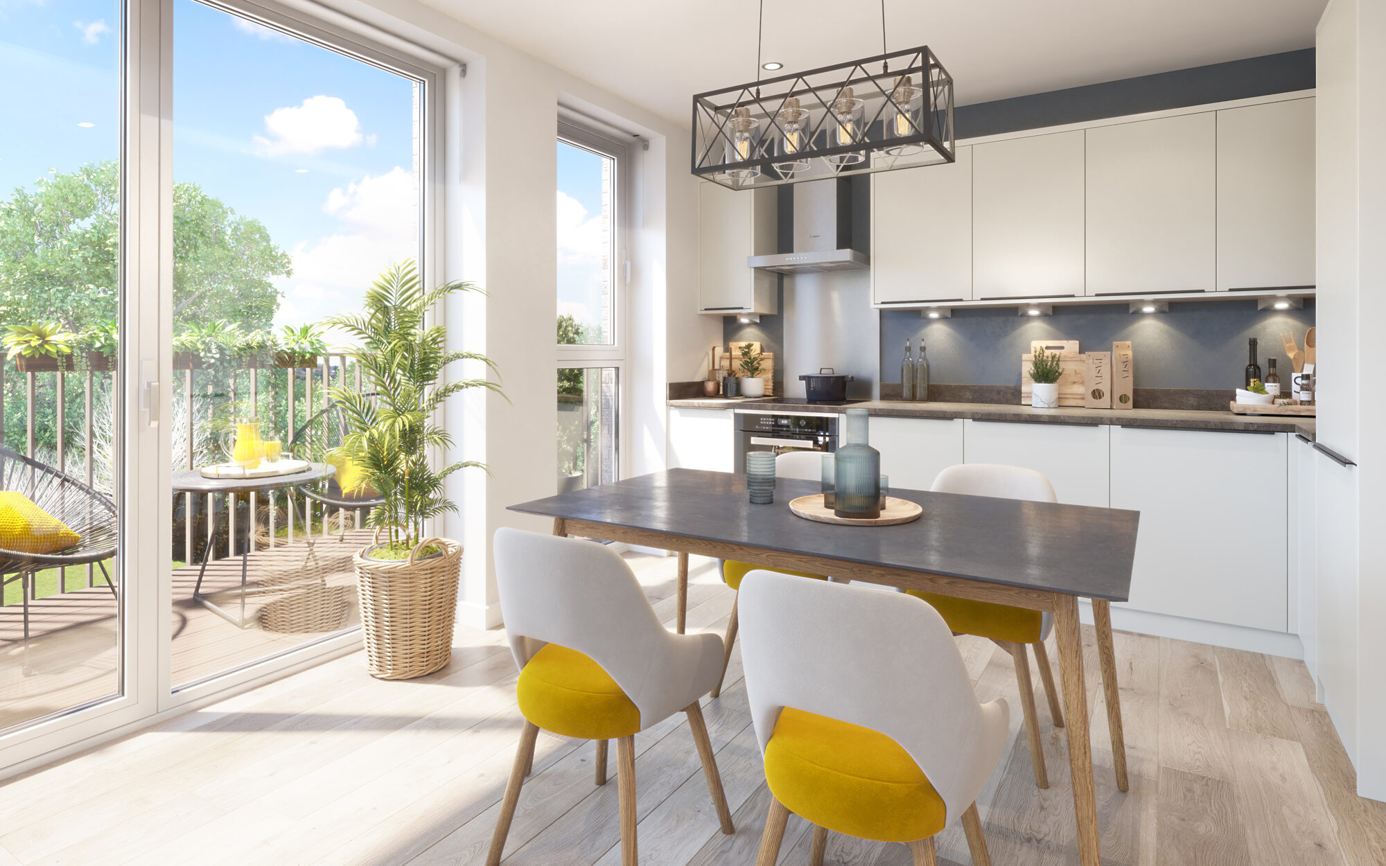 A CGI image of Signal Park by Guinness Homes - available to purchase through Shared Ownership on Share to Buy!