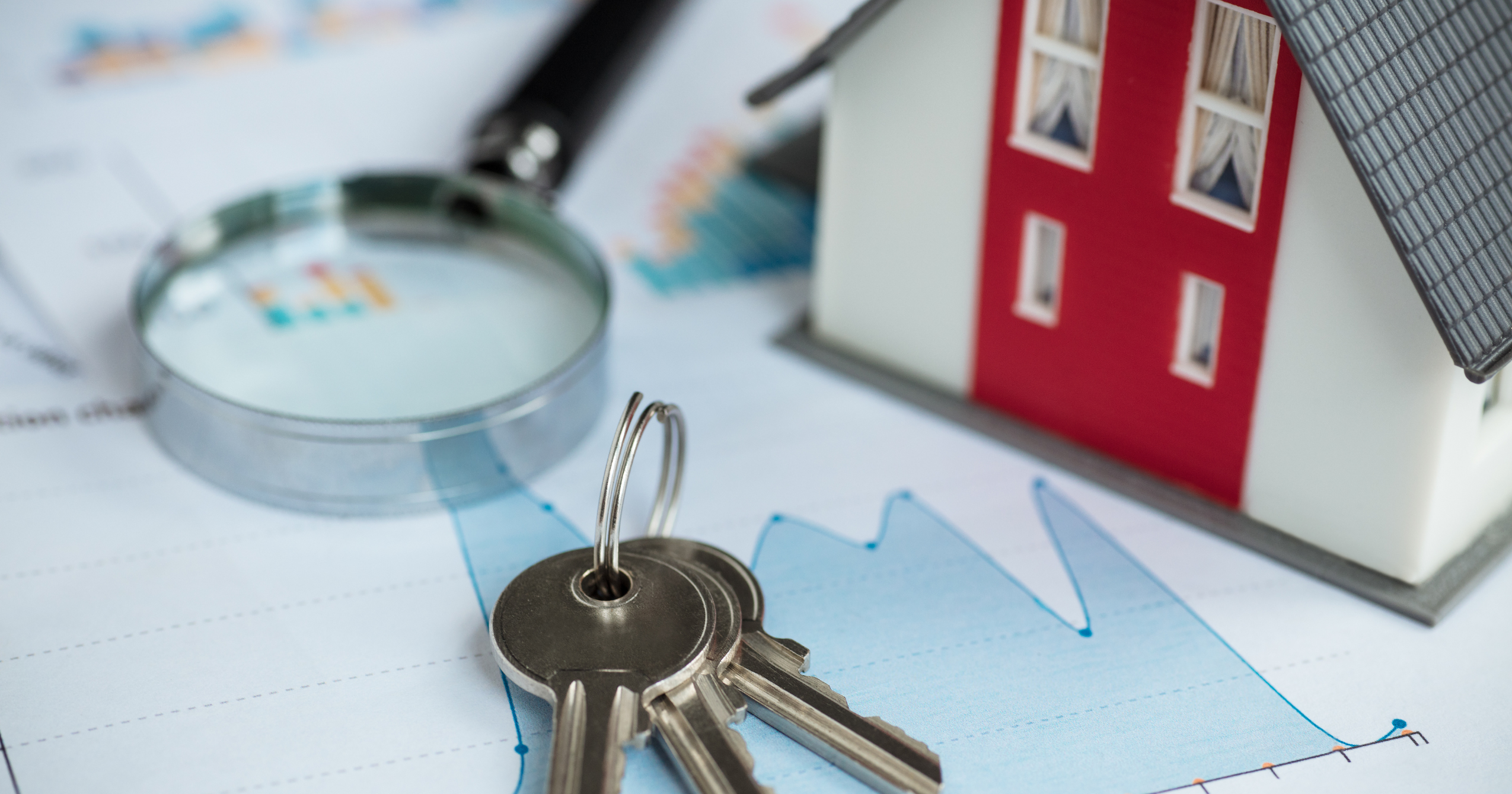A stock image of keys - start your property search on Share to Buy!