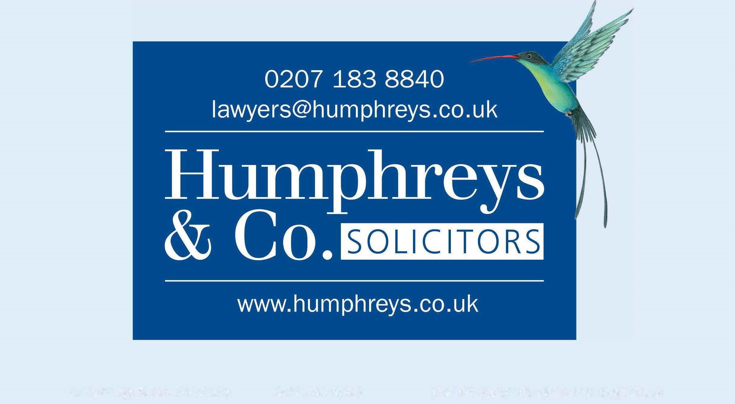 Humphreys & Co. Solicitors logo. Start your home-buying journey on Share to Buy today!
