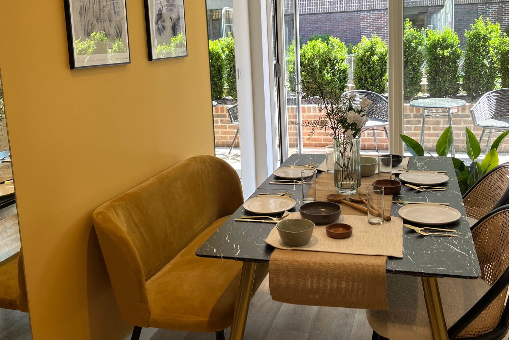 Image of a dining room at Signal Park by Guinness Homes - available to purchase through Shared Ownership on Share to Buy!