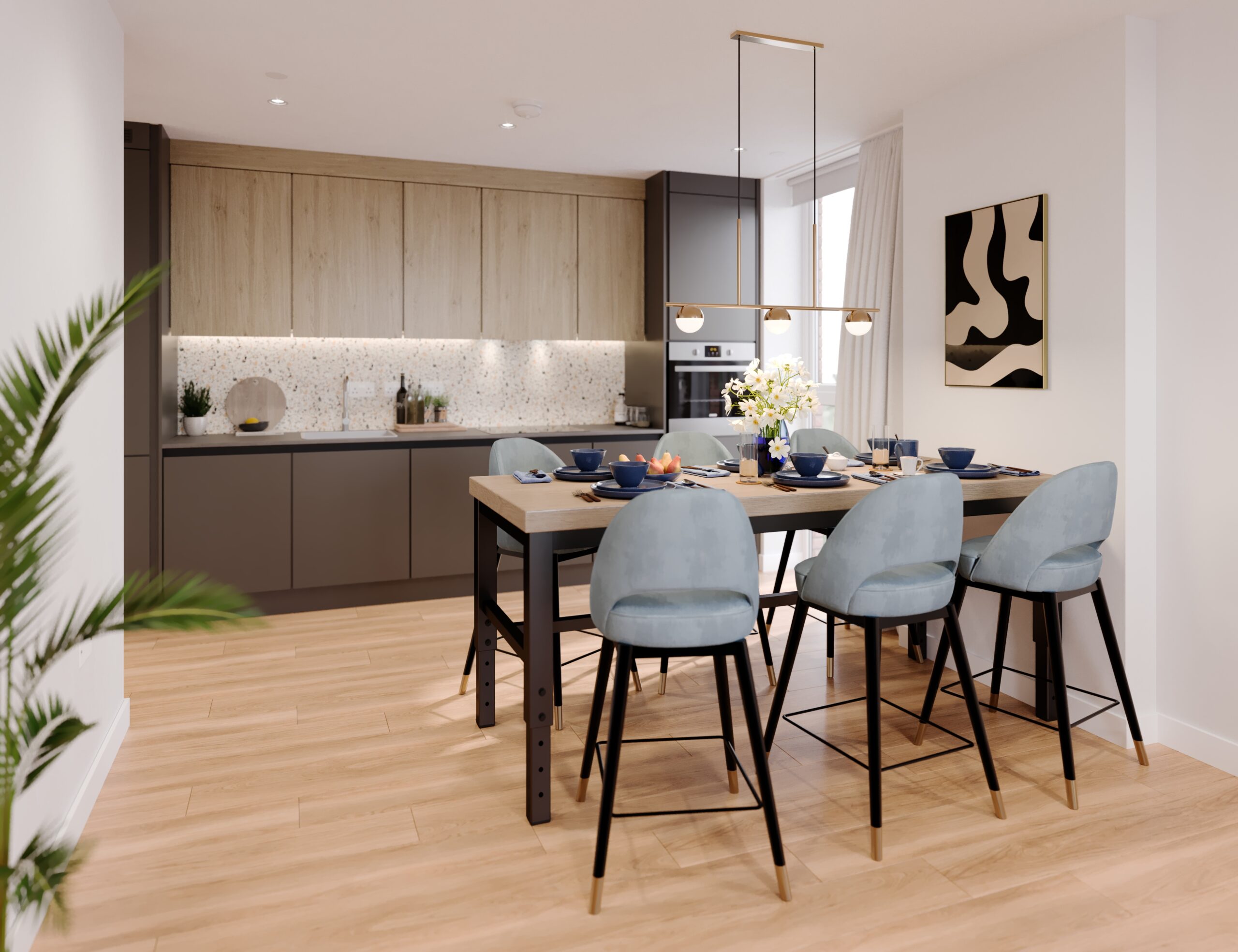 Image of a kitchen in Heybourne Park in Colindale, available from NHG Homes - Start your property journey on Share to Buy!