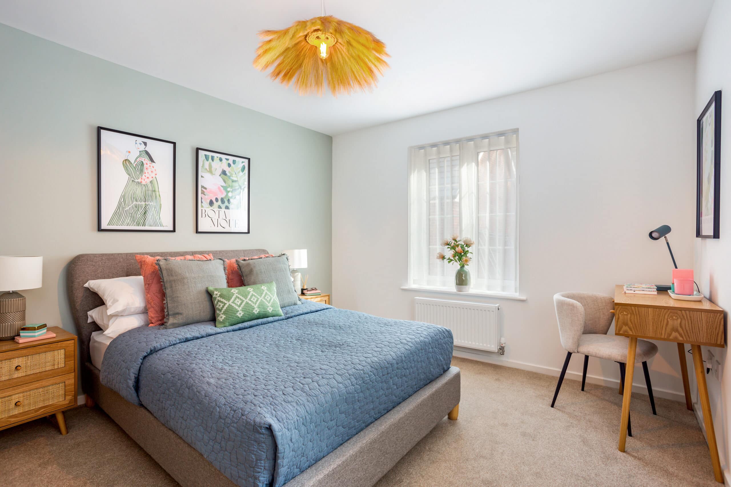 Image of a bedroom at The Old Mansion Collective by VIVID Homes - available to purchase through Shared ownership on Share to Buy!