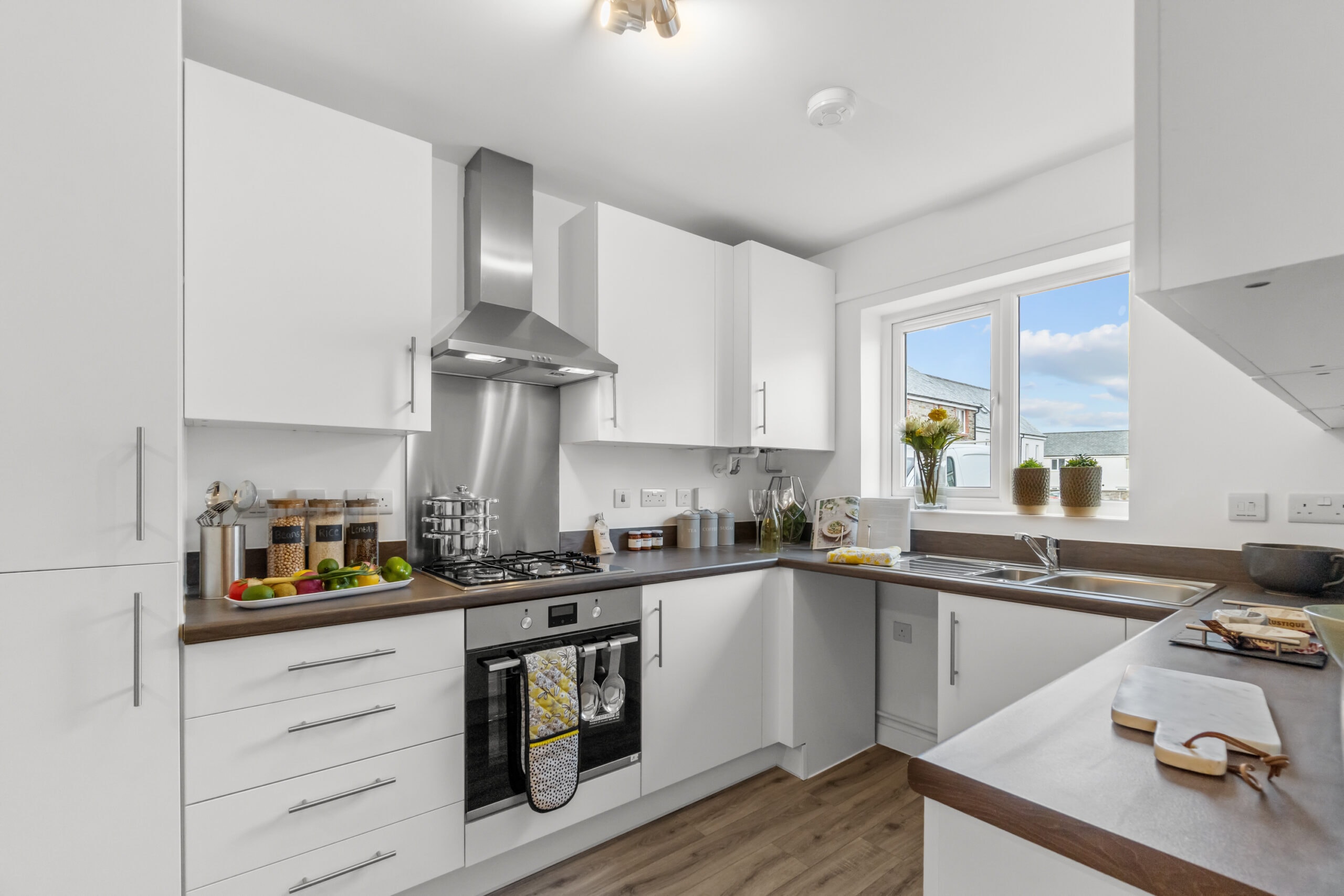 Image of a kitchen at Trevethan Meadows from LiveWest - available to purchase through Shared Ownership on Share to Buy!