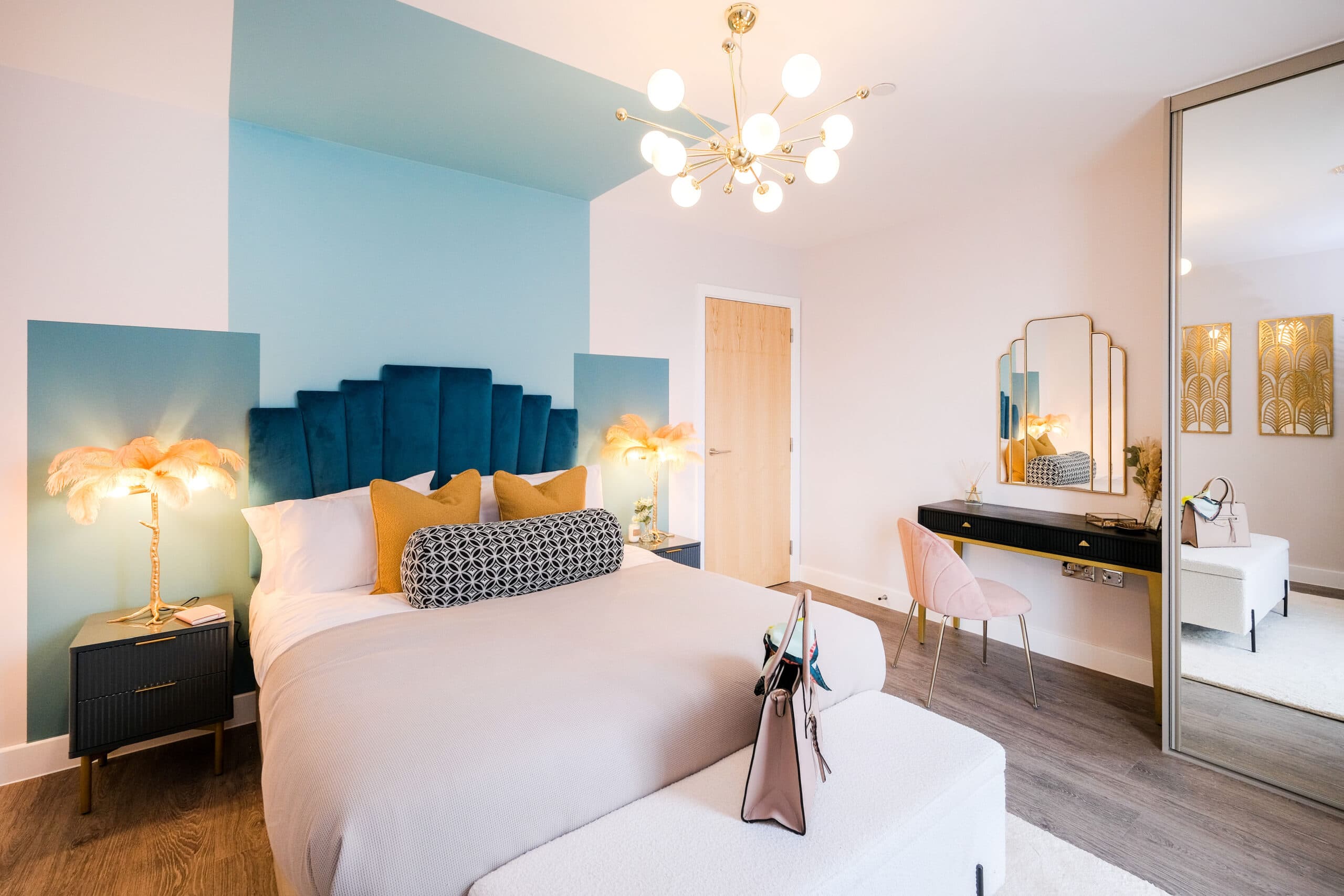 Image of the bedroom of The Bowery development from Latimer by Clarion Housing Group - available to purchase through Shared Ownership on Share to Buy!
