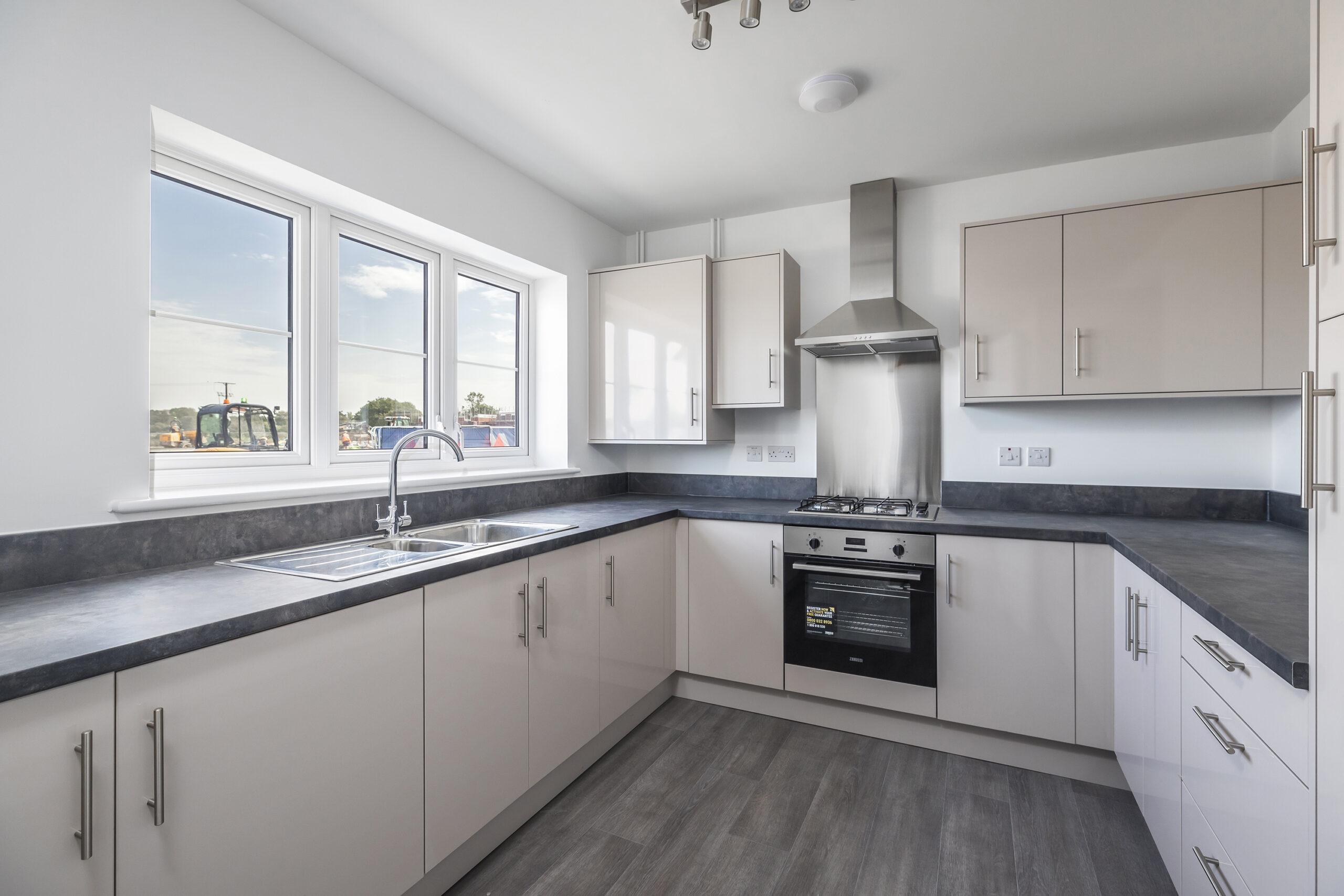 Image of a kitchen from White House Park development from Places for People - available to purchase through Shared Ownership on Share to Buy!