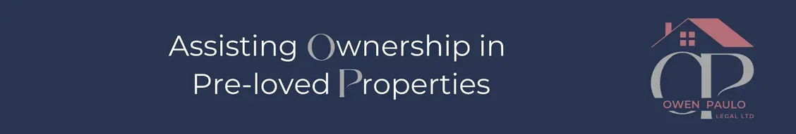 Owen Paulo Legal - assisting ownership in pre-loved properties