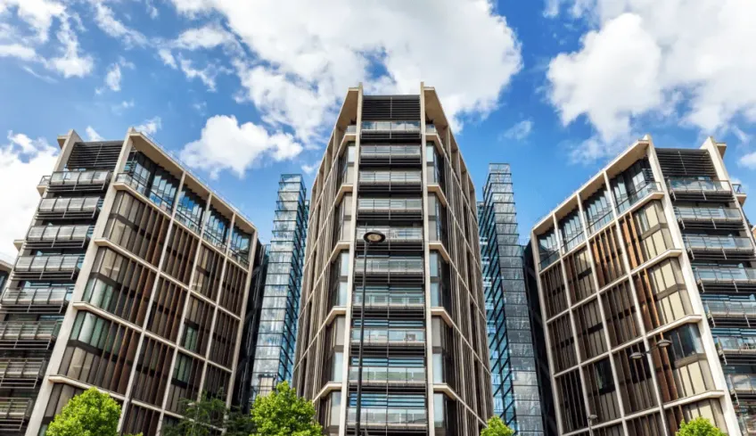 block of flats outdoor view