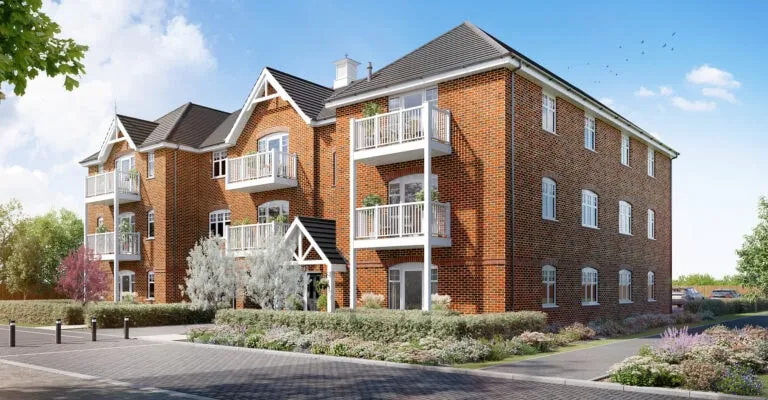 outdoor view of houses and flats