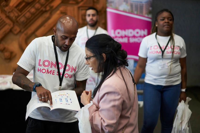 London Home Show 2024 - Main exhibition room