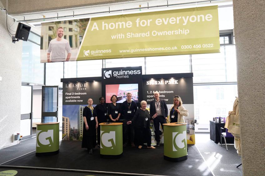 Guinness Homes Team at London Home Show